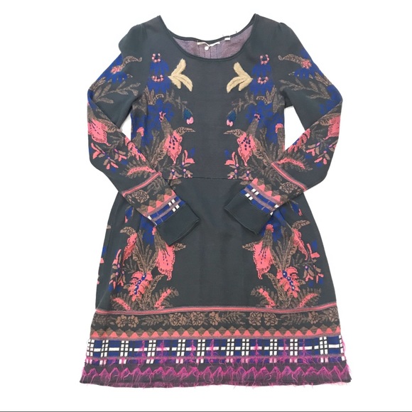 Anthropologie Petalbrush Sweater Dress - Picture 2 of 8